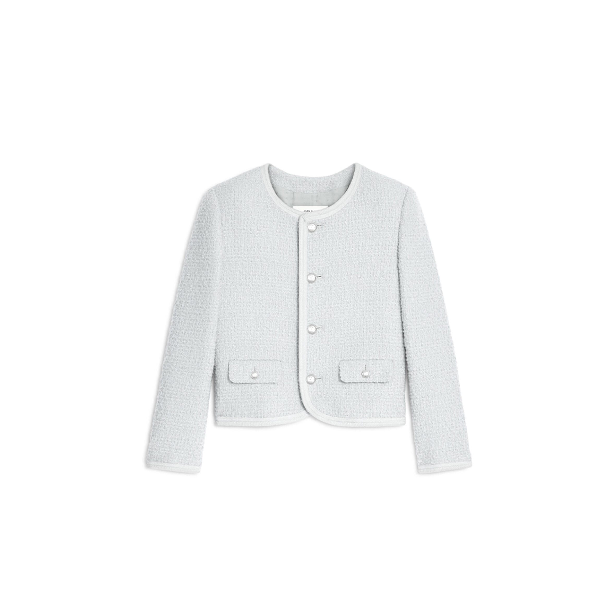 Ce1i*e chelsea jacket in cashmere nattÉ 2v17w593v.07ic